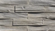 VZOREK - Betonový obklad, Z BETONU, TIMBER 3, středně šedá, 530 x 117 mm, tloušťka 12-28 mm