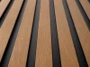 Vodotesný lamelový panel (tri lamely) - DUB KLASICKÝ, 2700 x 121 x 12 mm