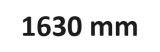 1630 mm
