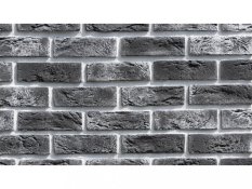 Cihlový obklad, Z BETONU, COUNTRY 672, šedá, 205 x 62 mm, tloušťka 14-17 mm, 1 m2