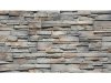 Betonový obklad, Z BETONU, GRENADA 4 - volcanic, šedá, 550 x 117 mm, tloušťka 22-38 mm, 0.32 m2