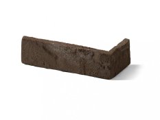 Cihlový obklad, ROH, Z BETONU, CAMBRIDGE 16, tmavě šedá, 80 x 190 mm, tloušťka 12-18 mm, 0.47 m2