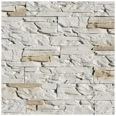 Kamenný obklad, ZE SÁDRY, KARAKUM 1, béžová, 92 x 370 mm, tloušťka 6 - 21 mm, 0.40 m2