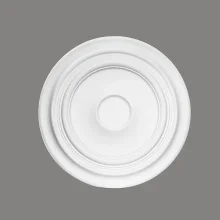 Rozeta - průměr 615 mm, hloubka 40 mm, maximální šířka řezaného otvoru 140 mm