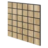 Akustický panel - 600 x 600 mm, DUBOVÁ DÝHA