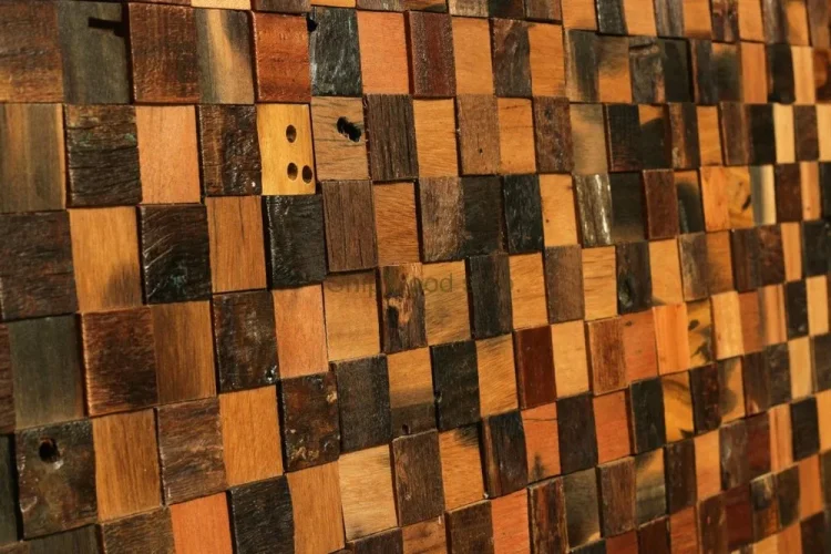 Obklad teak drevo