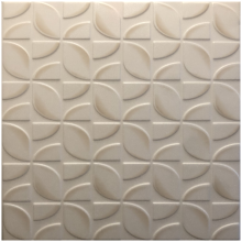 Stropní kazety moderní design - LEAVE BÉŽOVÁ , 495 x 495 x 6 mm