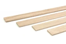 VZORKA - Drevená krycia lišta DUB kartáčovaný - bez povrchovej úpravy, veľkosť vzorky: 30 x 200 mm