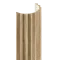 Lamelový panel na tkanině VÉČKA - DUBOVÁ DÝHA, obložení zakřivených či oblých stěn, 300 x 2750 mm, MDF PANEL
