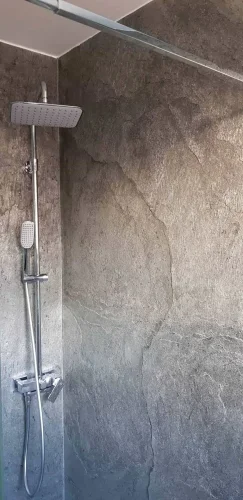 Kamenná dýha - Silver Grey, 1220 x 2440 x 3 mm