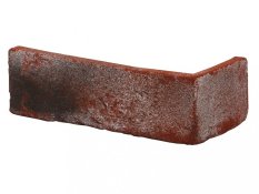 Cihlový obklad, ROH, Z BETONU, COUNTRY 674, červená, 205 x 97 mm, tloušťka 14-17 mm, 0.48 m2
