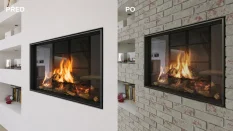 Cihlový obklad, Z BETONU, COUNTRY 680, bílá, 205 x 62 mm, tloušťka 14-17 mm, 1 m2 Cihlový obklad, Z BETONU, COUNTRY 680, bílá, 205 x 62 mm, tloušťka 14-17 mm, 1 m2