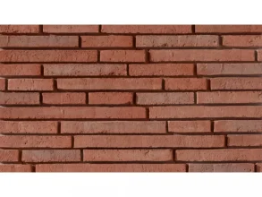 Betonový obklad, Z BETONU, BRONX 1, červená, 505 x 86 mm, tloušťka 10-30 mm, 0.47 m2