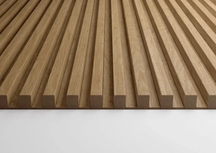 Lišta mezi lamely - DUB PŘÍRODNÍ, 30 x 6 x 2750 mm
