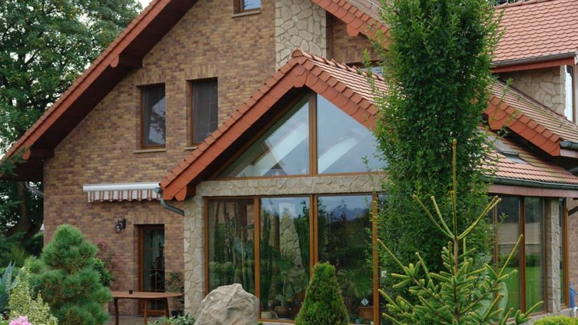 Cihlový obklad, Z BETONU, COUNTRY 610, hnědá, 205 x 62 mm, tloušťka 14-17 mm, 1 m2