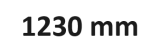 1230 mm