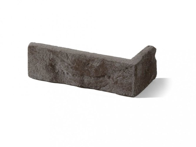 Cihlový obklad, ROH, Z BETONU, CAMBRIDGE 17, šedá, 80 x 190 mm, tloušťka 12-18 mm, 0.47 m2