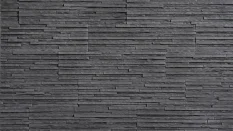 Betonový obklad, Z BETONU, PALERMO 2, tmavě šedá, 550 x 142 mm, tloušťka 10-26 mm, 0.62 m2