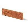 Cihlový obklad, Z BETONU, COUNTRY 711, červená, 205 x 62 mm, tloušťka 14-17 mm, 1 m2
