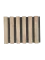 ATYPICKÝ PRODUKT - Akustický panel - DUB PŘÍRODNÍ, MDF + FOLIE FINISH 3D, ČERNÝ akustický podklad FILC, 300 x 220 mm