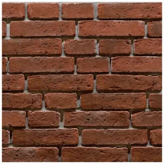 VZOREK - Cihlový obklad, ZE SÁDRY, VINTAGE 4, červená