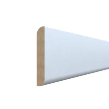 Stropní lišta - BÍLO-ŠEDÁ, 2800 x 45 x 8 mm