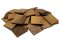 OŘECH 50, jednotlivé kusy 50 x 50 mm (0,0025 m²) nebo samolepící panel 300 x 300 mm (0,09 m²) - dřevěná mozaika 3D - Povrchová úprava: Broušený - olejovaný, Balení: 2 mm