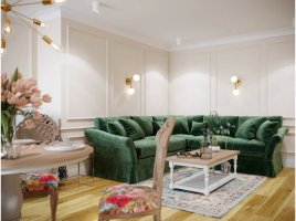 Realizace stropní lišty – Nenápadný doplněk obývacího pokoje