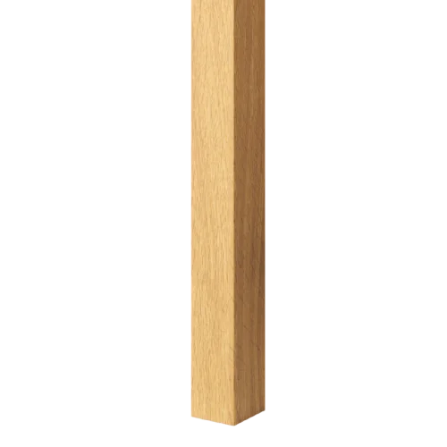 Lamela na fasádu - MEDOVÝ DUB, 30 x 30 x 3000 mm, HLINÍK