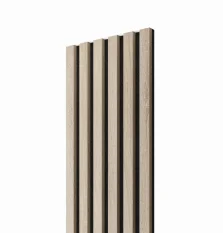 Luxusní zvuková izolace pro interiér - akustický panel s lamelami Luxusní zvuková izolace pro interiér - akustický panel s lamelami