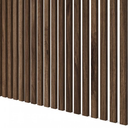 Lamely lepené na zeď - dekor ořechu