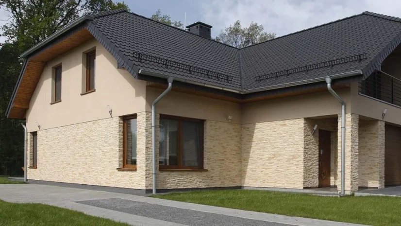 Betonový obklad, ROH, Z BETONU, NEPAL 2, světlá, tloušťka 12-24 mm, 0.43 m2