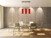 Dřevěné obklady do jídelny