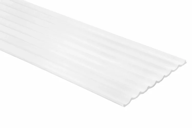 Bílé lamely z polymeru - design a voděodolnost