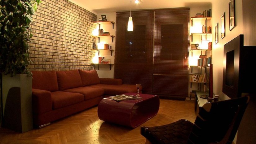 Cihlový obklad, Z BETONU, RUSTIK 548, hnědá, 210 x 60 mm, tloušťka 10-18 mm, 1 m2