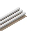 LINEA 3 dřevěné lamely na desce - bílá | dub, 2750 x 176 x 40 mm