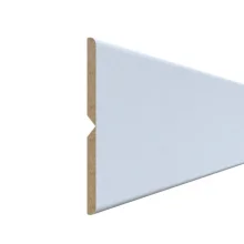 Univerzální lišta - TEXTILOVÁ SVĚTLE ŠEDÁ, 2800 x 60 x 4 mm