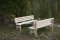 VIKING zahradní lavice dřevěná z masivní borovice 150 / 180 / 200 cm - Délka (mm): 1500 mm
