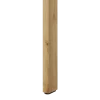 Otočné voľne stojace lamely, DUB WOTAN, 30 x 70 x 2750 mm, MDF + FINISH FOLIE