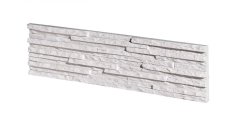 Betonový obklad, Z BETONU, PALERMO 1, bílá, 550 x 142 mm, tloušťka 10-26 mm, 0.62 m2