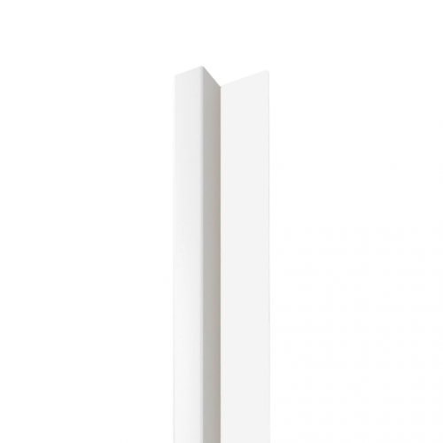 Dřevěná lamela LINEA SLIM 1 - bílá / bílá