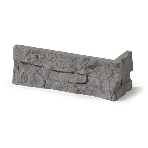 Betonový obklad, ROH, Z BETONU, NEPAL 4, šedá, tloušťka 12-24 mm, 0.43 m2