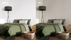 Systémový obkladový panel STRAMA PANELS - TEXTILOVÁ SVĚTLE ŠEDÁ, dřevotřísková deska, dekorativní fólie, 12 x 600 x 2800 mm