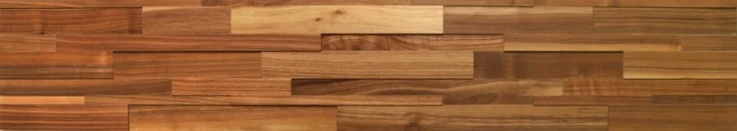OŘECH Stepwood ® Original, 1250 x 219 mm (0,274 m2) - obkladové panely na stěnu - Povrchová úprava: Broušený - bez povrch. úpravy
