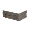 Kamenný obklad, ROH, Z BETONU, OVIEDO 3, tmavě šedá,110 x 90 x 410 mm, 150 x 350 mm, 195 x 305 mm, 240 x 260 mm, 180 x 320 mm, tloušťka 10 - 24 mm, 0.99 bm