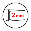 2 mm