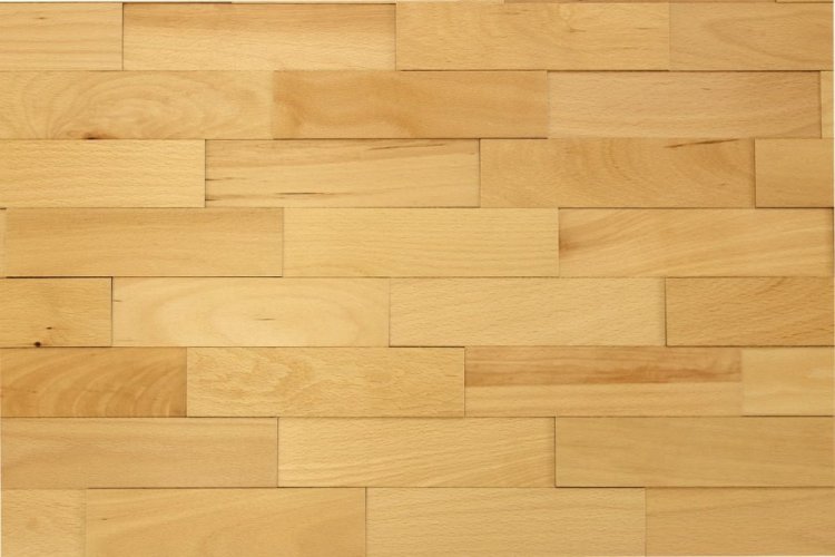 BUK 200 (200 x 50 mm) - dřevěný obklad, lamela 3D - Povrchová úprava: Broušený - olejovaný