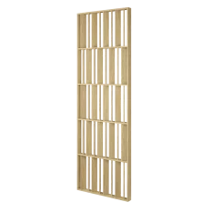 VZOREK - Dělící příčka JAPANDI, (MDF), EVROPSKÝ DUB CPL