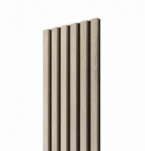 Luxusní zvuková izolace pro interiér - akustický panel s lamelami Luxusní zvuková izolace pro interiér - akustický panel s lamelami