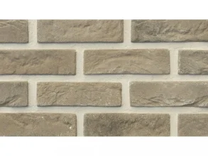 Cihlový obklad, Z BETONU, CAMBRIDGE 12, hnědošedá, 208 x 63 mm, tloušťka 12-18 mm, 0.91 m2